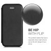 Etui do Apple iPhone 5 / iPhone 5s / iPhone SE, Eko skóra, Czarny, 17148.01