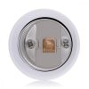 Zestaw 4 adapterów gniazd od B22 do E27, Kwmobile, biały, plastikowy, 27510