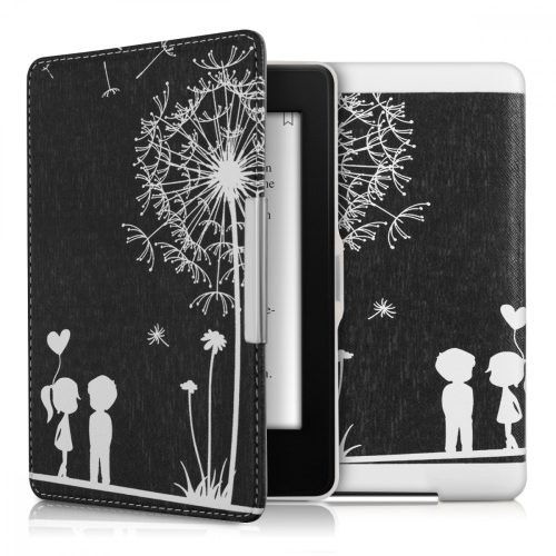 Etui na Kindle Paperwhite 7, Eko skóra, Czarny, 23136.17
