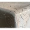 Obrus z ornamentem Jemidi, 135 x 200 cm, brązowy, poliester, 55264.25.10