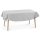 Owalny obrus z ornamentem Jemidi, 160 x 220 cm, brązowy, poliester, 55264.25.27