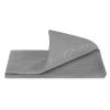 Owalny obrus z ornamentem Jemidi, 160 x 220 cm, Szary, Poliester, 55264.22.27