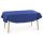 Owalny obrus z ornamentem Jemidi, 135 x 180 cm, Niebieski, Poliester, 55264.17.24
