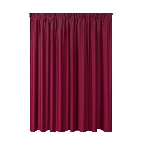Zasłona Jemidi z ramą z listew, 300 x 245 cm, Bordo, Poliester, 55276.13.02