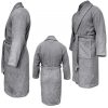 Szlafrok unisex Homelevel, 2XL, szary, bawełna organiczna, 54845.22.5