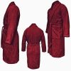Szlafrok unisex Homelevel, 2XL, niebieski, bawełna organiczna, 54845.13.5