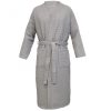 Szlafrok Unisex Waffle Pique Homelevel, 4XL, Szary, Bawełna organiczna, 54916.22.34