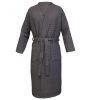 Szlafrok Unisex Waffle Pique Homelevel, 4XL, Szary, Bawełna organiczna, 54916.73.34