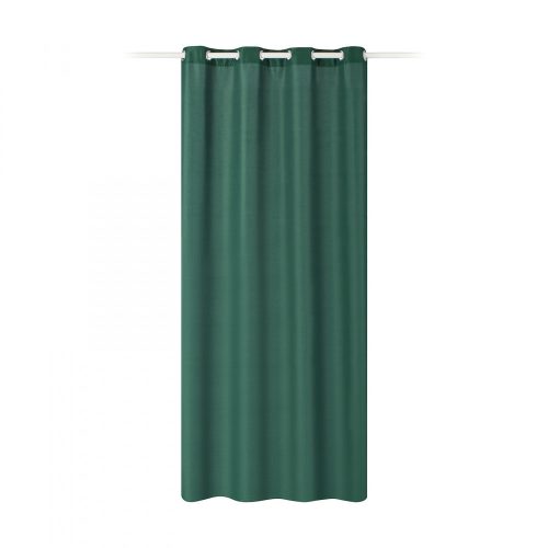 Jemidi nieprzezroczysta zasłona z pierścieniami, 140 x 250 cm, zielony, poliester, 55309.07