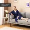 Szlafrok dziecięcy Homelevel, 152, niebieski, bawełna organiczna, 54864.17.39