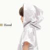 Dziecięce poncho kąpielowe Homelevel, 1-3 lata, szary, bawełna, 54888.22.01