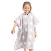 Dziecięce poncho kąpielowe Homelevel, 4-7 lat, Szary, Bawełna, 54888.22.02