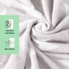 Dziecięce poncho kąpielowe Homelevel, 4-7 lat, Szary, Bawełna, 54888.22.02