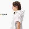Dziecięce poncho kąpielowe Homelevel, 8-11 lat, Szary, Bawełna, 54888.22.03