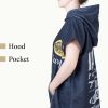 Dziecięce poncho kąpielowe Homelevel, 8-13 lat, Wielokolorowe, Bawełna organiczna, 54934.04.01