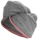 Dziecięcy turban do włosów Homelevel, 64 x 22, szary, bawełna organiczna, 54882.22.01