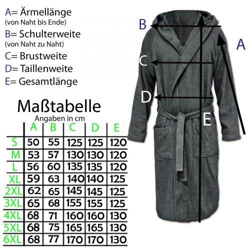 Szlafrok z tkaniny Homelevel, XL, różowy/szary, bawełna organiczna, 54856.33.4