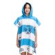 Dziecięce poncho kąpielowe Homelevel, 8-11 lat, wielokolorowe, bawełna organiczna, 54931.32.03