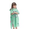 Dziecięce poncho kąpielowe Homelevel, 8-11 lat, wielokolorowe, bawełna organiczna, 54931.71.01