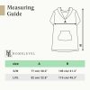 Ponczo kąpielowe Unisex Homelevel, L-XL, szary, bawełna organiczna, 54881.22.20