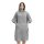 Dziecięce poncho kąpielowe Homelevel, 10-13 lat, szary, bawełna organiczna, 54880.25.43