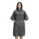 Dziecięce poncho kąpielowe Homelevel, 10-13 lat, Szary, Bawełna organiczna, 54880.19.43