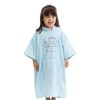 Dziecięce poncho kąpielowe Homelevel, 3-5 lat, Niebieski, Bawełna organiczna, 54976.1