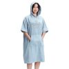 Dziecięce poncho kąpielowe Homelevel, 10-13 lat, Niebieski, Bawełna organiczna, 54976.43
