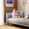 Dziecięce poncho kąpielowe Homelevel, 3-5 lat, Różowy, Bawełna organiczna, 54980.44