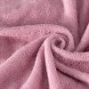 Dziecięce poncho kąpielowe Homelevel, 6-9 lat, różowy, bawełna organiczna, 54980.42
