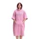 Dziecięce poncho kąpielowe Homelevel, 10-13 lat, różowy, bawełna organiczna, 54980.43