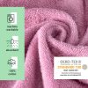 Dziecięce poncho kąpielowe Homelevel, 10-13 lat, różowy, bawełna organiczna, 54980.43