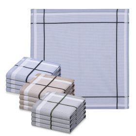   Zestaw 12 chusteczek do nosa Jemidi, 40 x 40 cm, wielokolorowy, bawełna, 55059.13