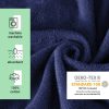 Ponczo Unisex Homelevel, L-XL, Niebieski, Bawełna organiczna, 54881.17.20