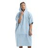 Ponczo Unisex Homelevel, L-XL, niebieski, bawełna organiczna, 54881.23.20