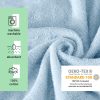 Dziecięce poncho kąpielowe Homelevel, 6-9 lat, Niebieski, Bawełna organiczna, 54880.23.42