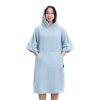 Dziecięce poncho kąpielowe Homelevel, 10-13 lat, Niebieski, Bawełna organiczna, 54880.23.43