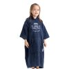 Dziecięce poncho kąpielowe Homelevel, 6-9 lat, Niebieski, Bawełna organiczna, 54983.42