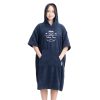 Dziecięce poncho kąpielowe Homelevel, 9-10 lat, Niebieski, Bawełna organiczna, 54983.43