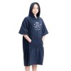 Dziecięce poncho kąpielowe Homelevel, 9-10 lat, Niebieski, Bawełna organiczna, 54983.43