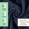 Dziecięce poncho kąpielowe Homelevel, 9-10 lat, Niebieski, Bawełna organiczna, 54983.43