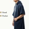 Homelevel Unisex Surf Poncho, L-XL, Niebieski, Bawełna organiczna, 54984.20