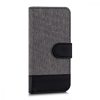 Etui do Apple iPhone 5 / iPhone 5s / iPhone SE, tekstylne, szare, 35222.22