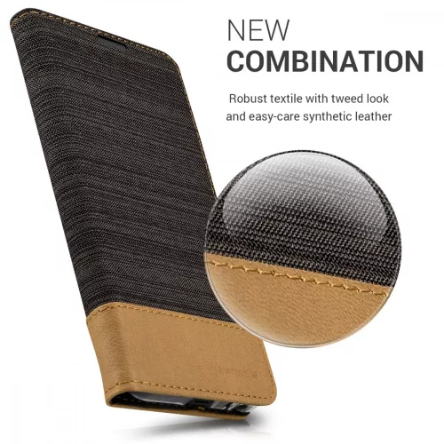 Etui do LG Nexus 5X, Tekstylne, Brązowe, 36394.19