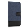Etui do Samsunga Galaxy S7, tekstylne, niebieskie, 37134.17