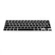 Osłona klawiatury do Apple MacBook Air 13''/MacBook Pro Retina 13''-15'' (do połowy 2016), Kwmobile, Czarna, Silikon, 37223.01