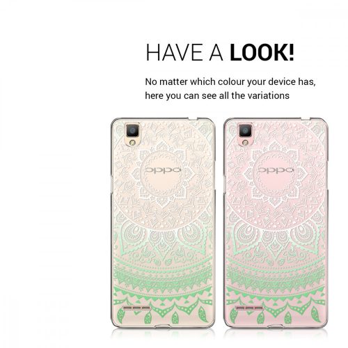 Etui do OPPO F1, silikonowe, zielone, 37583.71