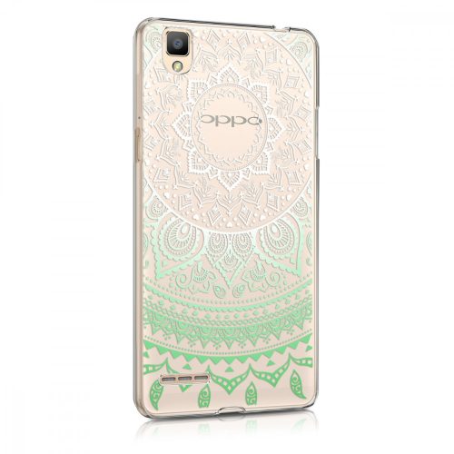 Etui do OPPO F1, silikonowe, zielone, 37583.71