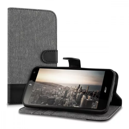 Etui do Acer Liquid Z630, tekstylne, szare, 37525.22
