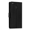 Etui do Huawei P9 Lite, Eko skóra, Czarny, 38039.01